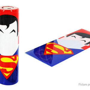 18650 battery wrap character