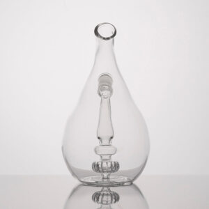 potv teardrop glass bubbler