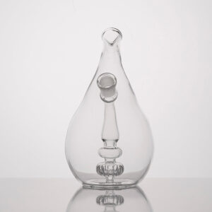 potv teardrop glass bubbler